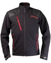 Kurtka softshell kolor czarny/czerwony rozmiar l