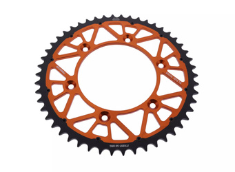 Zębatka Napędzana Hybrydowa Stal/Alu Jt Jtx897.52org, 52z Rozmiar 520 Pomarańczowa