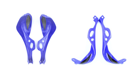 Handbary Power Force - Niebieskie Osłony Rąk, Dłoni Enduro Cross Quad-Atv Gy6107812-I