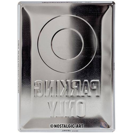 Tablica plakat 30X40 Bmw Parking 23200