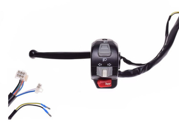 Przełącznik zespolony lewy do skutera 2T 4T wtyczki żeńskie 8 pin czujnik