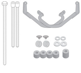 Gmole osłony silnika cf moto cl 700x '21- czarne