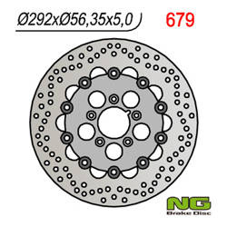 Tarcza hamulcowa przód harley-davidson 883/1200/1340/1450/1584/1690/1802 pływająca (292x56,3x5) (5x8,5mm)
