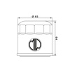 Filtr oleju honda/ kawasaki/ triumph/ yamaha (hf204) (50)