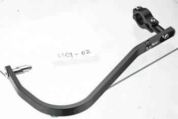Osłony rąk (handbary) z mocowaniem aluminiowym enduro 28mm kolor czarny (bez plastikowej osłony sd02)