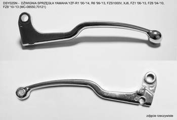 Dźwignia sprzęgła yamaha yzf-r1 '00-'14, r6 '99-'13, fzs1000v, xj6, fz1 '06-'15, fz6 '04-'10, fz8 '10-'13 (mc-08550,70121) = dsy07s