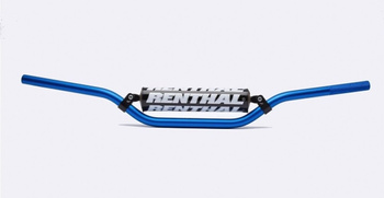 Kierownica 7/8 cala (22mm) mx handlebar blue enduro padded kolor niebieski