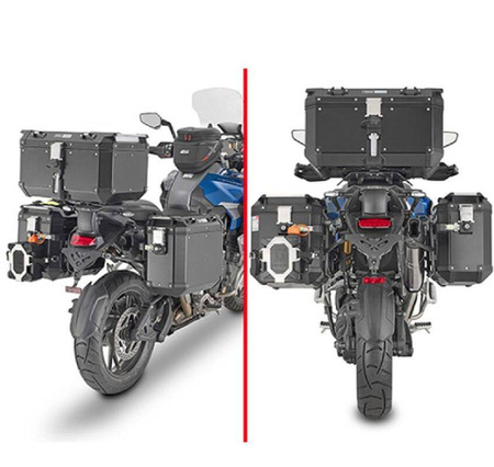 Stelaż Kufrów Bocznych Monokey Cam Side Triumph Tiger 1200 Gt Explorer '22-, - Pod Kufry Kfr K'force Alu