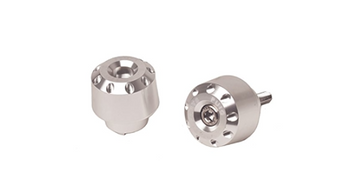 Końcówki Kierownicy/ Obciążniki Do Suzuki B-King / Sfv (Krótkie) Srebrne