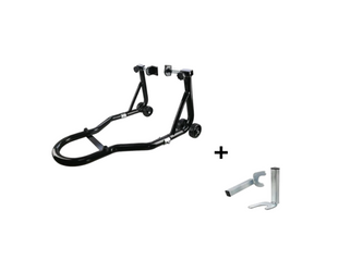 Stojak Podstawka Podnośnik Motocyklowy Serwisowy- Tył Wahacz/Rolka