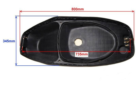 Siedzenie do Dużych skuterów Qt4 4T i 2T