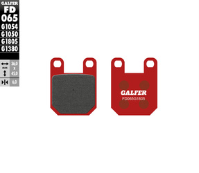 Klocki hamulcowe kh115 trial