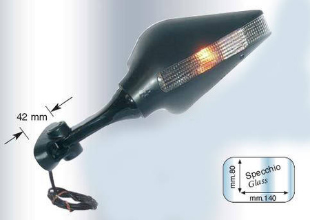 Lusterko lewe suzuki gsxr 600 (01-03), gsxr 750 (00-03), gsxr 1000 (01-02), gsxr 1300 (99-05)