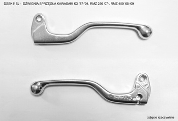 Dźwignia sprzęgła kawasaki kx '87-'04, rmz 250 '07-, rmz 450 '05-'09