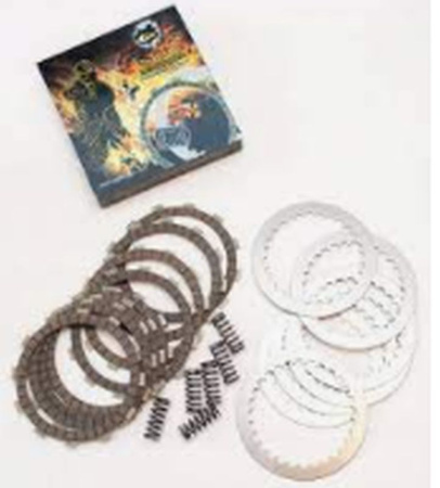 Psychic tarcze, przekładki i sprężyny sprzęgłowe (komplet) aprilia rs125 92-12,rx125 92-98,pegaso125 91-95,af1 87-91,mx125 04-06 (ebs5598) (ebs002)