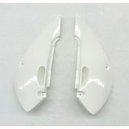 Boczki tylne kawasaki kxf 250 '09-'12 kolor biały