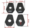 Zaślepki kierunkowskazów uniwersalne – otwór M8 (komplet 4 szt.) Suzuki