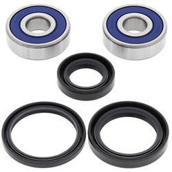 Łożyska koła przedniego z uszczelniaczami honda cb 350/400/500/550/750 four, gl 1000 '75-'79, gl 1100 '80-'82, cb 650/750/900