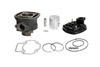 Cylinder żeliwny z głowicą (4 kątną) szarą power force basic piaggio nrg aprilia rs 50 47mm 2t