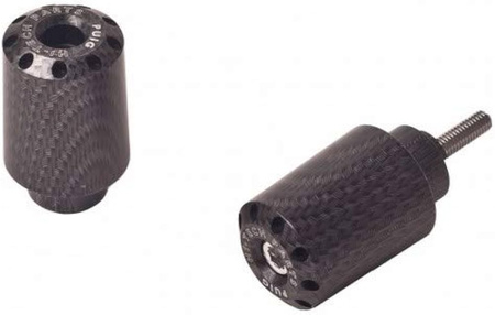 Ciężarki / końcówki kierownicy długie puig do triumph street triple 13-16 carbon