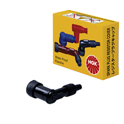 Fajka świecy zapłonowej Ngk fajka na świece (nr 8309) ebonitowa kątowa (90) kolor czarny – NGK