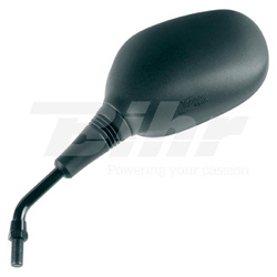 Lusterko lewe śr. gwintu 10mm, gwint prawy, czarne (e172i)