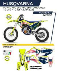 Komplet naklejek (oklein) husqvarna tc 125/250 '19-'22