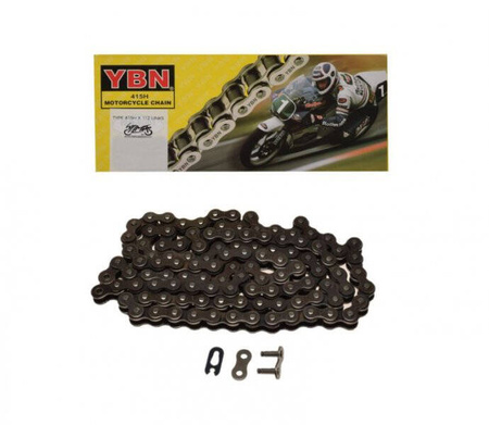 Łańcuch napędowy YBN 112 ogniw 415H Romet Jawa