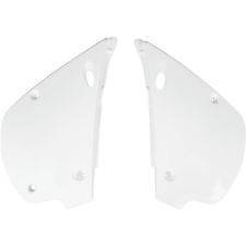 Boczki tylne kawasaki kx 80 '91-'97 kolor biały