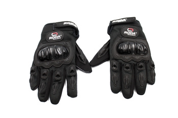 Rękawice Motocyklowe Enduro Cross Quad Moto Roda Czarne L