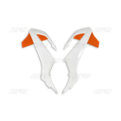 Osłony chłodnicy ktm sx 65 '16-'22 kolor oem '19-'20 (biały/pomarańczowy)