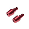 Końcówki kierownicy czerwone do Yamaha M16X1.5