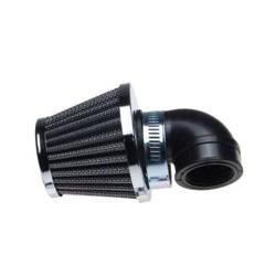 Filtr powietrza 35 mm stożkowy 90' chrom