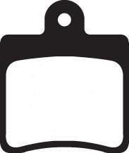 Klocki hamulcowe skuter Daelim Otello S1 SN125