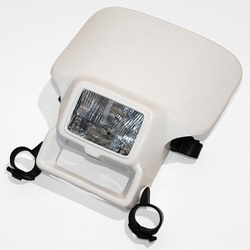 Ufo lampa przednia halogen honda xr 250/400r '96-'17 kompletna kolor czerwony (wzór oryginalny)