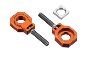 Napinacz tylnej ośki ze śrubą ktm sx 85 '13-'14 (śr. 20mm) kolor pomarańczowy (kpl. -2szt.)