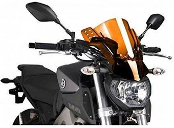 Szyba Owiewka Uniwersalna Puig Rafale Pomarańczowa