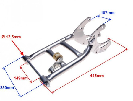 Tylny wahacz do ATV 200 Quad 200 z homologacją