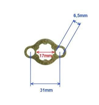 Zabezpieczenie zębatki zdawczej 139Fmb