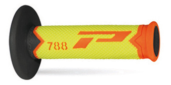 Manetki pg788 off road (22+25mm, dł.115mm) kolor pomarańczowy fluo/żółty fluo/czarny (trójskładnikowe) (788-281)