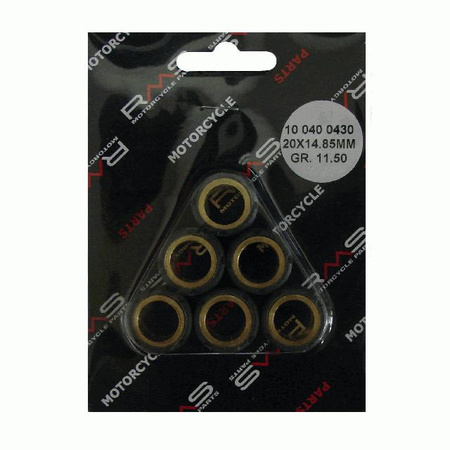 Rolki Wariatora F18 125 20x15 11,5 G