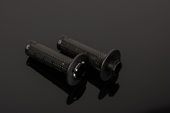 MANETKI MX R-WORKS LOCK-ON ULTRATACKY (TAPERED) KOLOR CZARNY