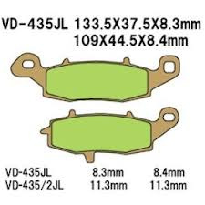 KLOCKI HAMULCOWE KH231 (MADE IN JAPAN)