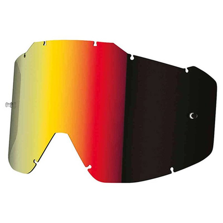 Szyba/szybka do gogli anti scratch i anti fog do gogli Shot Lite czerwone lustro 