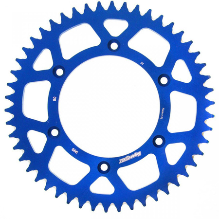Zębatka tylna aluminiowa 7075-t6 (ergal) 899 50 ktm sx/exc (jtr897.50) kolor niebieski