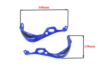 Handbary Power Force - Niebieskie Osłony Rąk, Dłoni Enduro Cross Quad-Atv  Gy6107812-I
