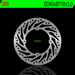 Tarcza hamulcowa przód honda cr 125/250 92-94, xr 250/600/650 91-11 (240x118x3,0mm) (4x6,5mm)