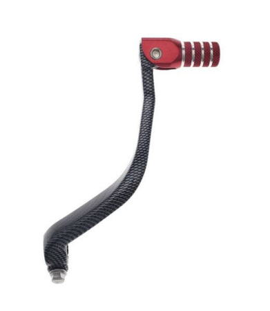 Dźwignia zmiany biegów do Suzuki RM 250 czerwony / carbon