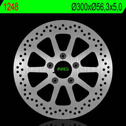 Tarcza hamulcowa przód harley davidson 883/1200/1450/1584/1690/1800 (300x56,3x5) (5x8,5mm)