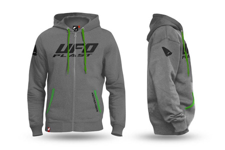 bluza z kapturem kolorszary rozmiar m 100% bawełny - kolekcja 2023